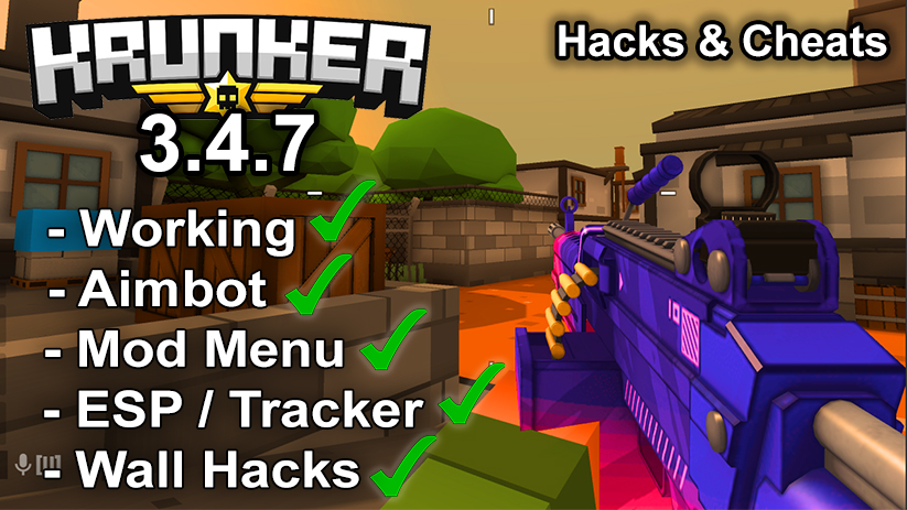 You are currently viewing Krunker.io Hacks & Cheats 3.4.7