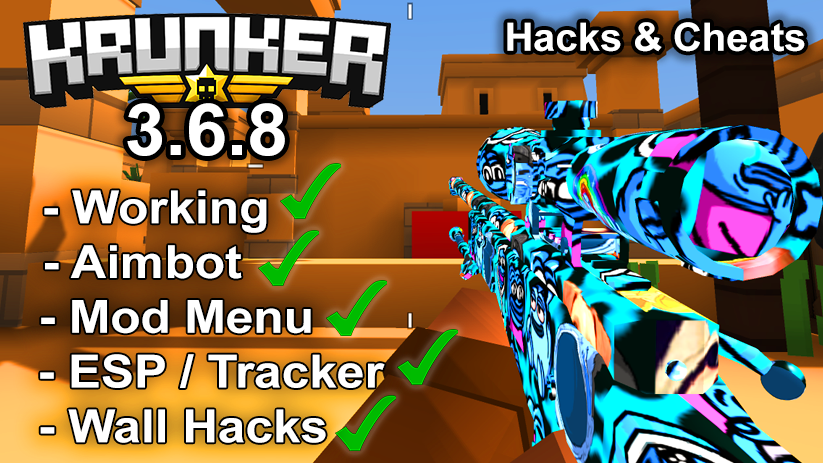 You are currently viewing Krunker.io Hacks & Cheats 3.6.8