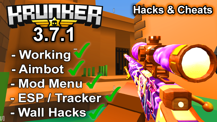 You are currently viewing Krunker.io Hacks & Cheats 3.7.1