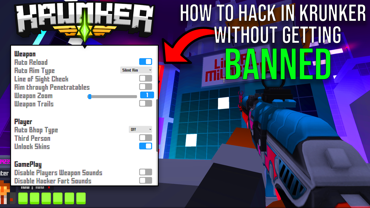 Krunker.io How to hack without getting banned
