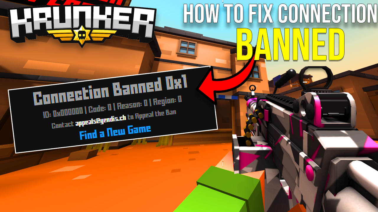 Read more about the article Krunker.io How to remove IP ban in Krunker.IO