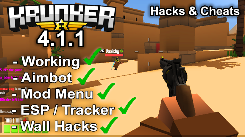 You are currently viewing Krunker.io Hacks & Cheats 4.1.1