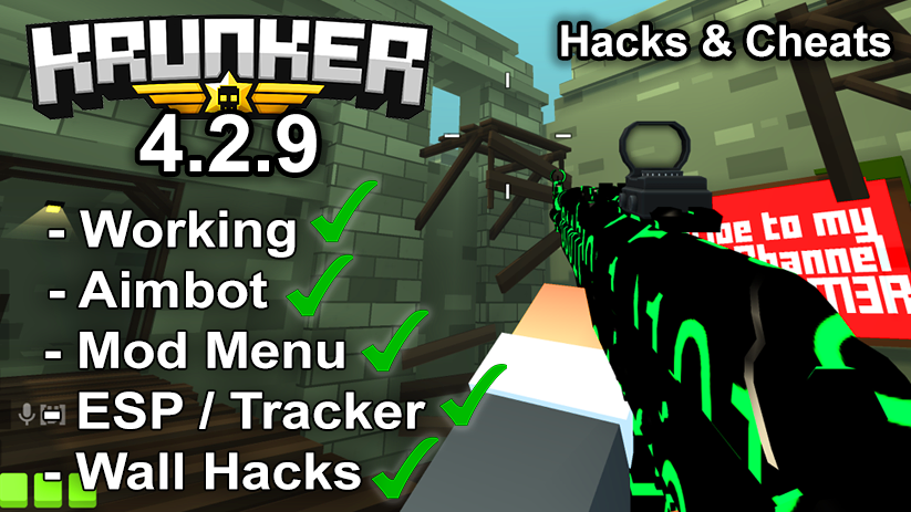 You are currently viewing Krunker.io Hacks & Cheats 4.2.9