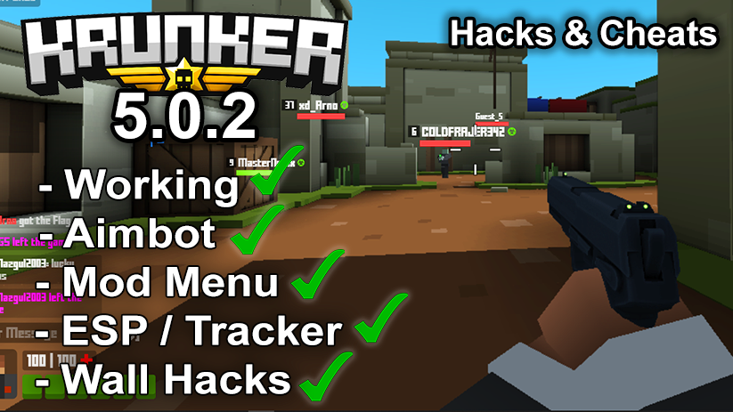 You are currently viewing Krunker.io Hacks & Cheats 5.0.2