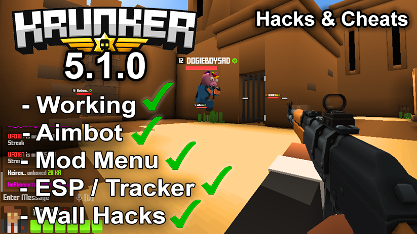 You are currently viewing Krunker.io Hacks & Cheats 5.1.0
