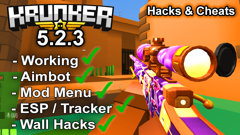 You are currently viewing Krunker.io Hacks & Cheats 5.2.3