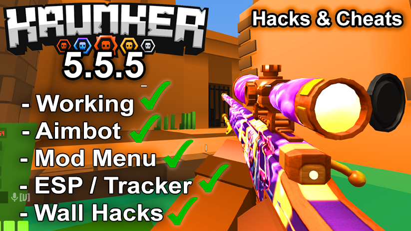 You are currently viewing Krunker.io Hacks & Cheats 5.5.5