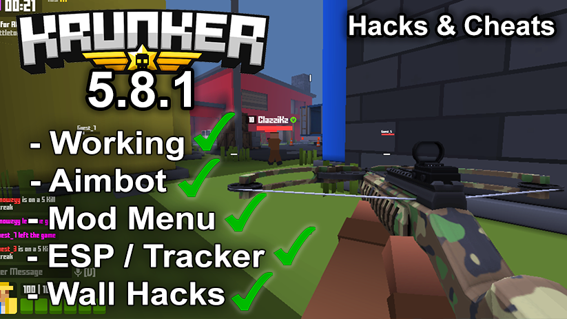 You are currently viewing Krunker.io Hacks & Cheats 5.8.1