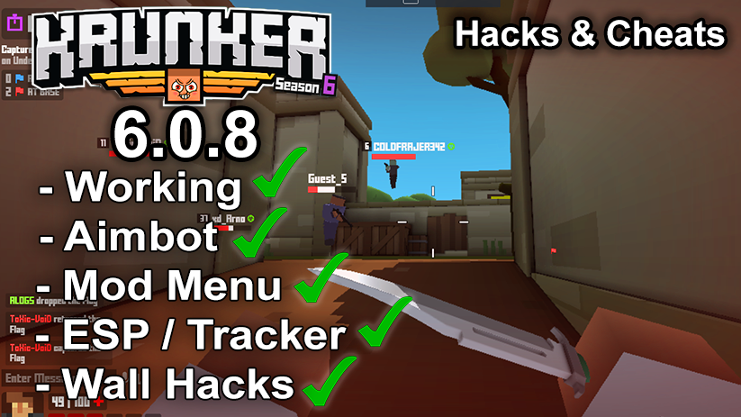 You are currently viewing Krunker.io Hacks & Cheats 6.0.8