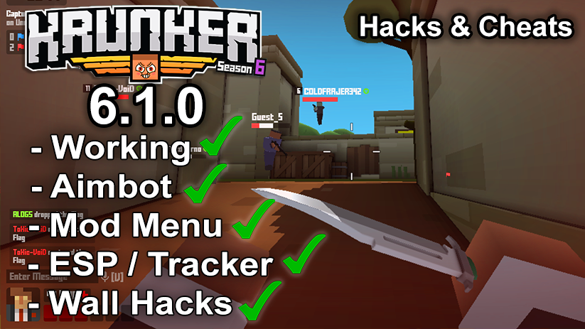 You are currently viewing Krunker.io Hacks & Cheats 6.1.0