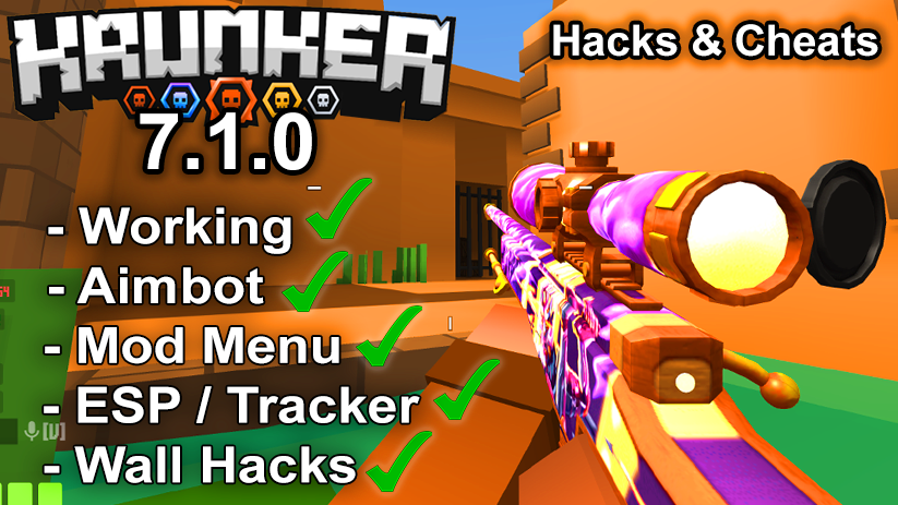 You are currently viewing Krunker.io Hacks & Cheats 7.1.0